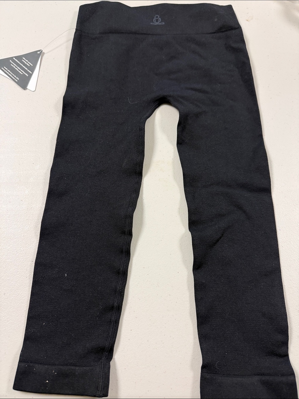 High-Rise Black Performance Leggings